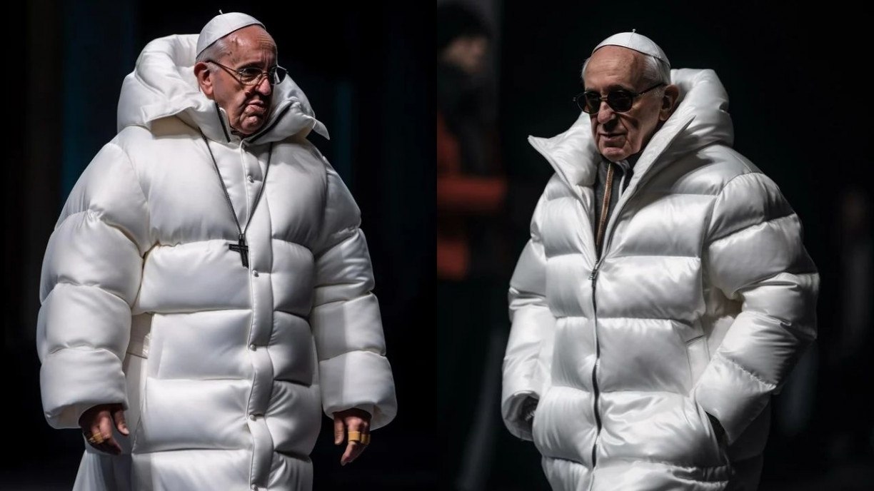 Papa Francisco é alvo da I.A: imagem do religioso com casaco estiloso viraliza nas redes sociais 