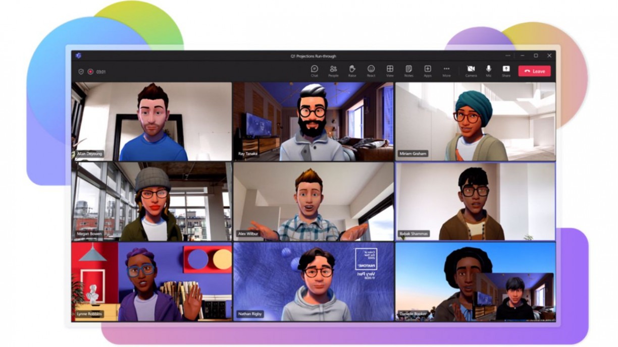 Microsoft Teams libera visualização pública de avatares 3D para os usuários