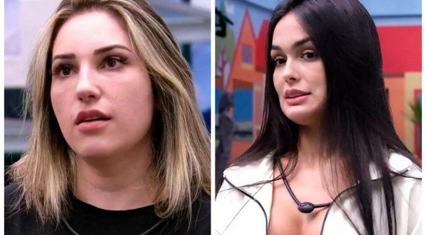 Amanda e Larissa escaparam do pared&atilde;o qu&aacute;druplo desta ter&ccedil;a-feira, 04/04, no BBB 23