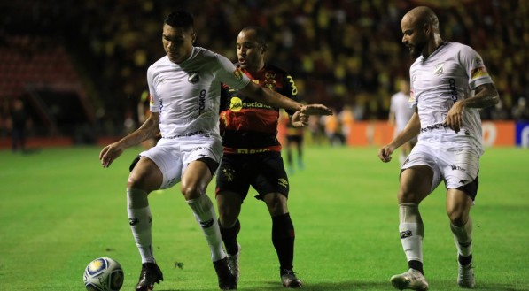 O ABC perdeu para o Sport na primeira fase da Copa do Nordeste 2023