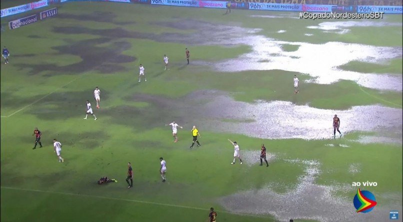 Chuva cancelou a partida de futebol. E agora?