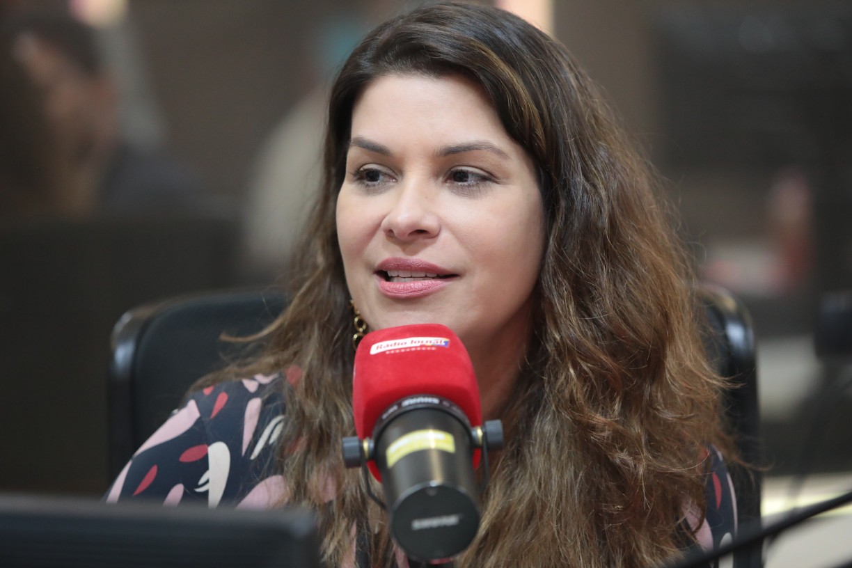 A ex-secretária de Defesa Social, Carla Patrícia.
