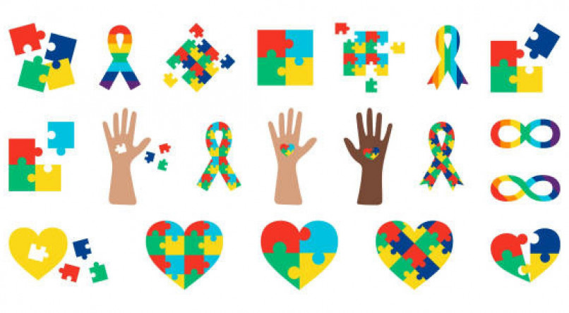 Os símbolos do autismo são utilizados para conscientizar a população mundial além do Dia Mundial do Autismo, que ocorre neste dia 2 de abril.