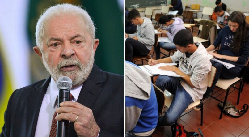 Lula n&atilde;o revogou o novo ensino m&eacute;dio. O Governo Federal suspendeu por 60 dias o projeto para discutir com a sociedade civil uma nova proposta.