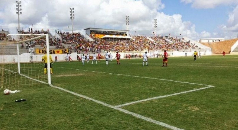 Estádio Barretão é a casa do Santa Cruz de Natal