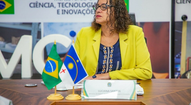 A ministra da Tecnologia, Ciência e Inovação, Luciana Santos