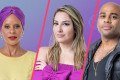 Aline, Amanda e Cezar Black disputam a permanência no BBB 23