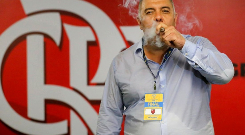 Marcos Braz, vice-presidente de futebol do Flamengo