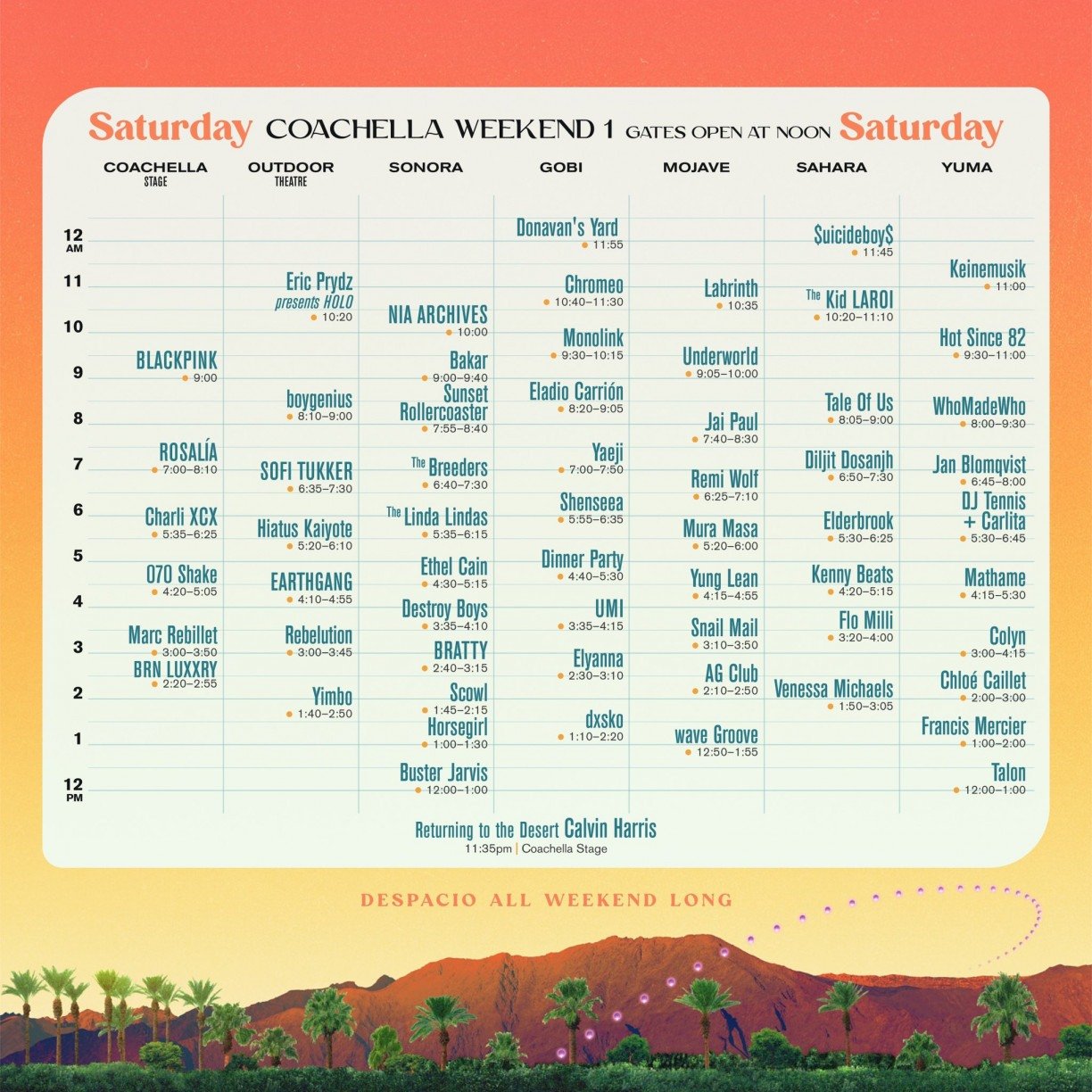 TRANSMISSÃO COACHELLA 2023 Confira lineup, programação e onde assistir