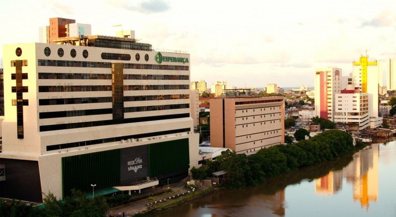 Hospital Esperança Recife, um dos hospitais que fazem parte da Rede D'Or em Pernambuco