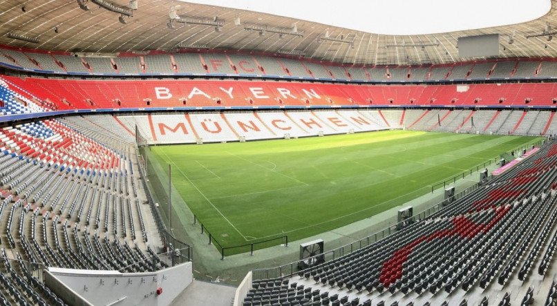 Allianz Arena recebe a partida entre Bayern de Munique x Manchester United, pela Champions League