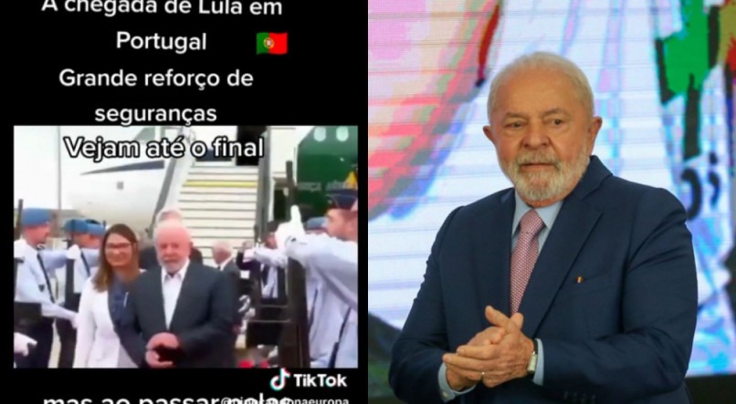 Fake news diz que o presidente Lula foi vaiado em Portugal; entenda história