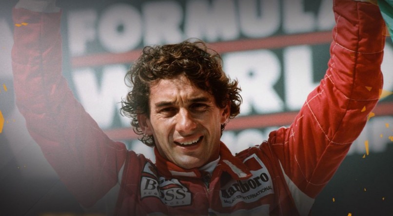 O piloto brasileiro Ayrton Senna da Silva foi tricampeão mundial de Fórmula 1