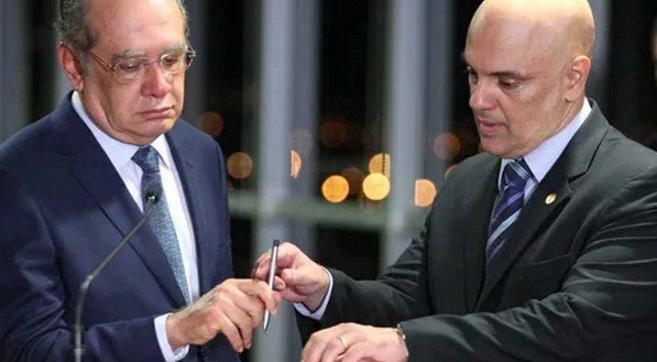 Gilmar Mendes pede a Barroso que decida se a&ccedil;&atilde;o sobre IOF ficar&aacute; com ele ou com Alexandre de Moraes