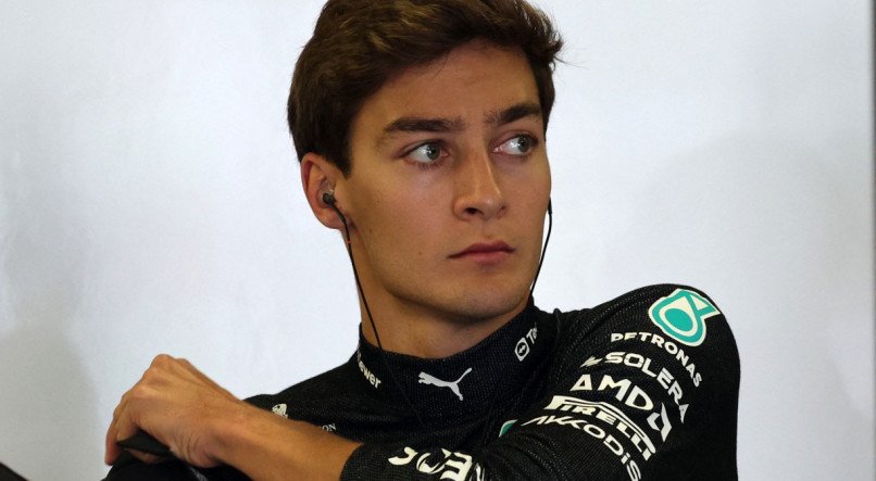 George Russell, piloto da Mercedes de Fórmula 1