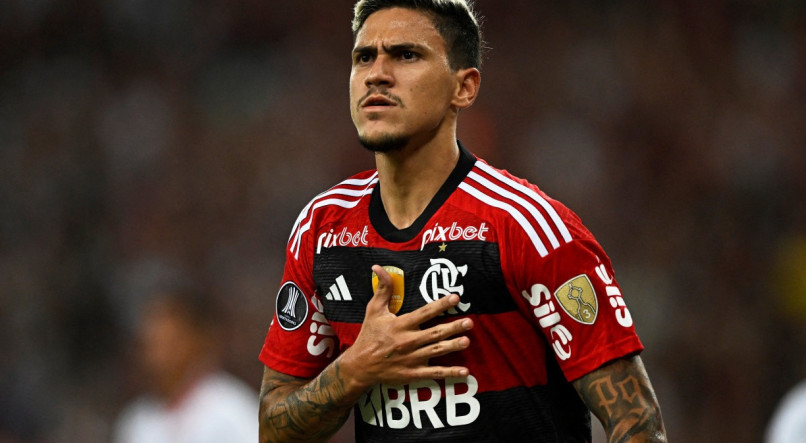 Pedro, camisa 9 do Flamengo, est&aacute; na mira do futebol internacional.