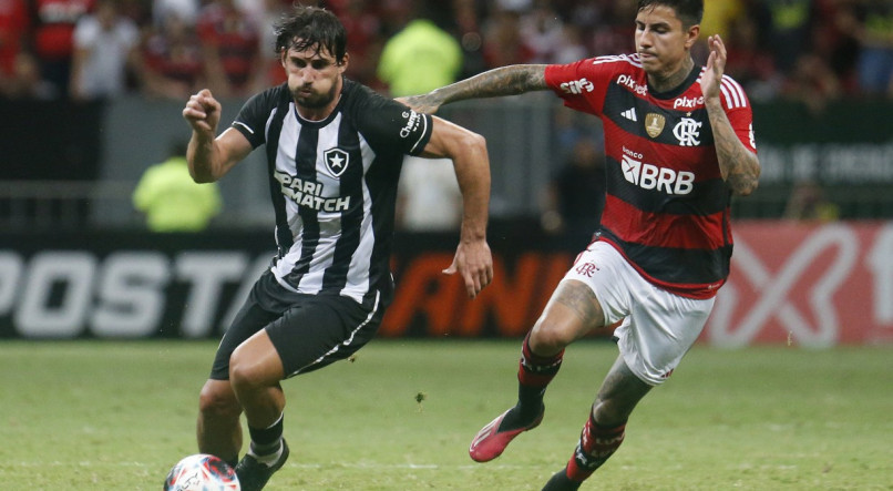 Botafogo e Flamengo se enfrentam no Nilton Santos.