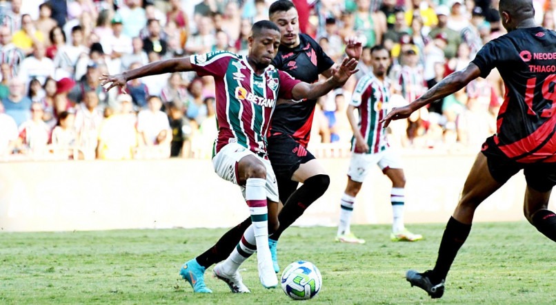 Keno, atacante do Fluminense 