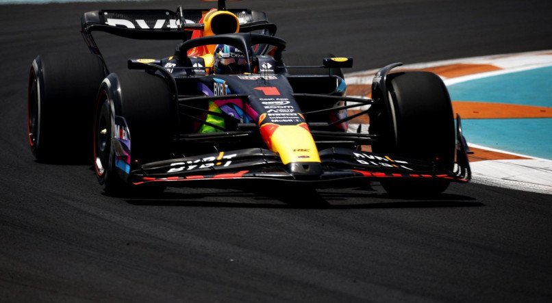 Max Verstappen, da Red Bull, é o líder do Campeonato de Pilotos da Fórmula 1