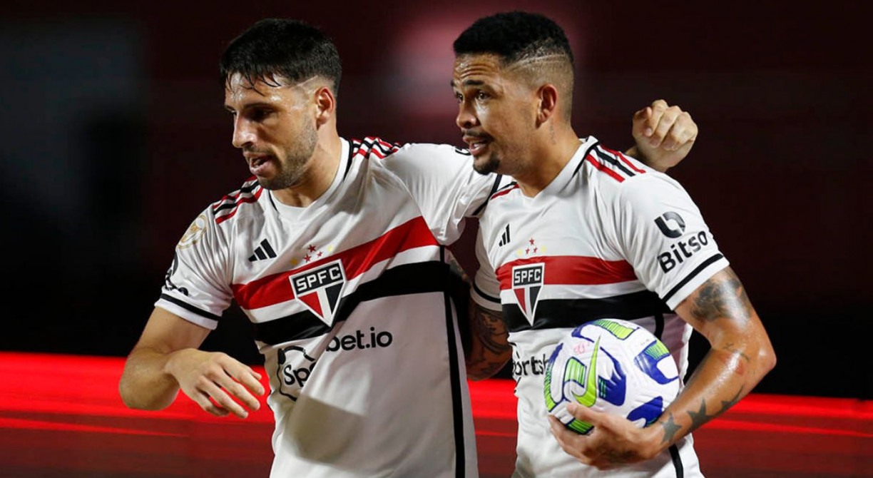 Calleri e Luciano marcaram os gols do S&atilde;o Paulo sobre o San Lorenzo pela Copa Sul-Americana 2023