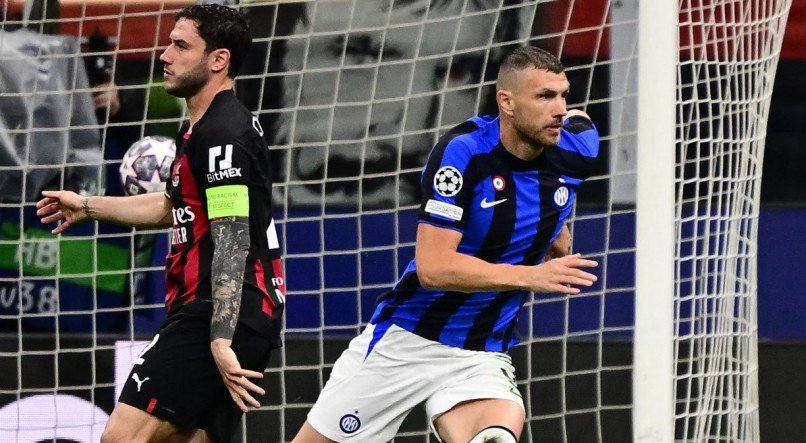 Inter de Mil&atilde;o e Milan defrontam pelas semifinais da Liga dos Campe&otilde;es 22/23