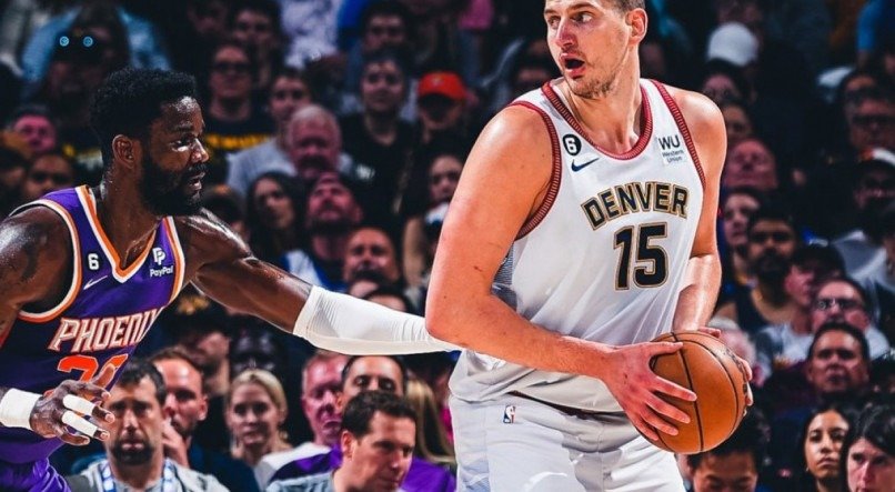 Nikola Jokic &eacute; a principal esperan&ccedil;a do Denver Nuggets