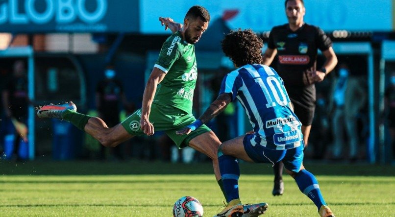 Avaí x Chapecoense pela final do Campeonato Catarinense 2021.