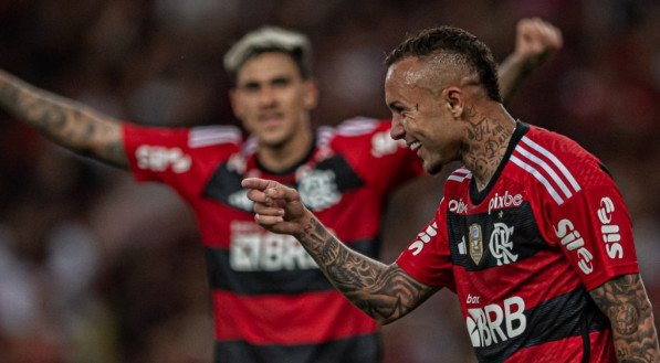 Everton e Pedro ser&atilde;o titular no jogo do Flamengo contra o Bragantino fora de casa, hoje (22)