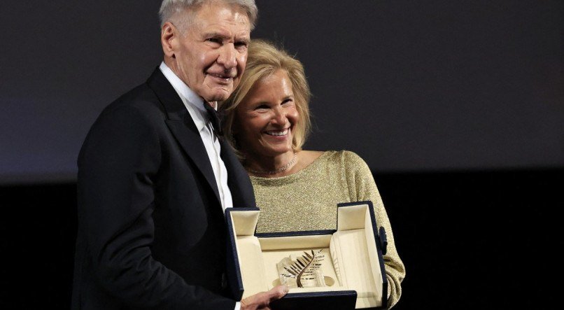 Harrison Ford recebeu a Palma de Ouro honorífica no Festival de Cannes