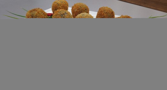 Bolinho de feij&atilde;o preto com patinho/ Receita do Chef 