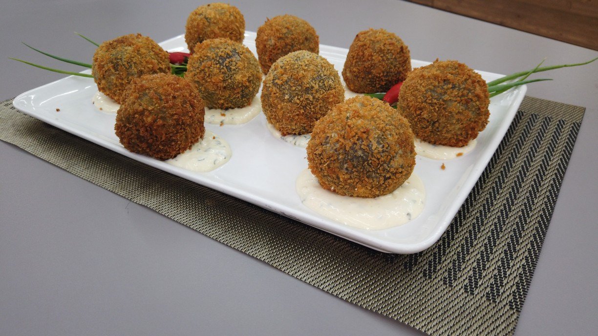 Bolinho de Camarão/ Receita do Chef