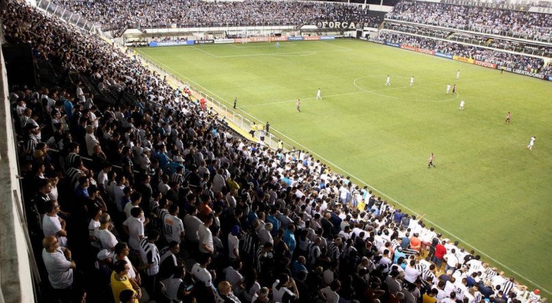 A Vila Belmiro ser&aacute; palco para Santos vs Blooming hoje (29)