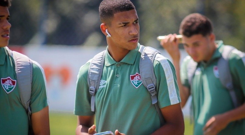 Kauã Elias, atacante do Fluminense