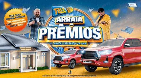 RESULTADO TELE SENA HOJE SÃO JOÃO: Veja o SORTEIO TELE SENA DE SÃO JOÃO