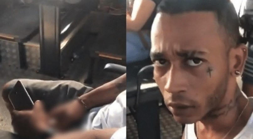 Suspeito de importunação sexual foi filmado em ônibus. Ele apareceu morto horas depois