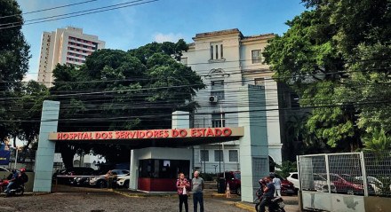 Fachada do Hospital dos Servidores do Estado de Pernambuco