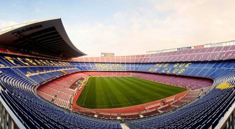 Camp Nou, est&aacute;dio do Barcelona