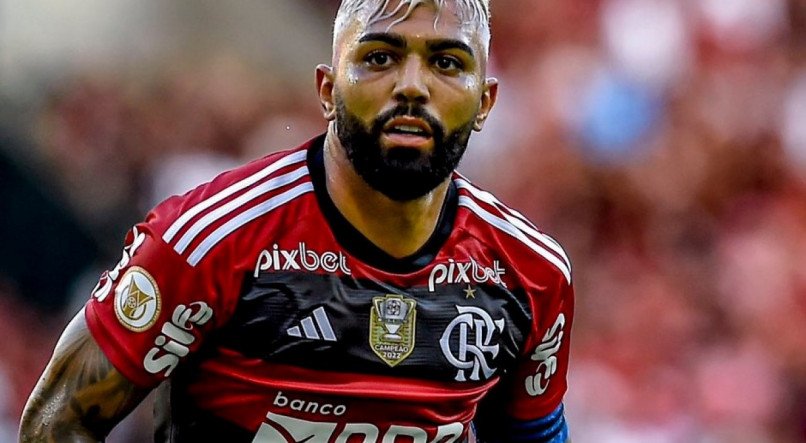 Gabigol &eacute; titular no Flamengo.