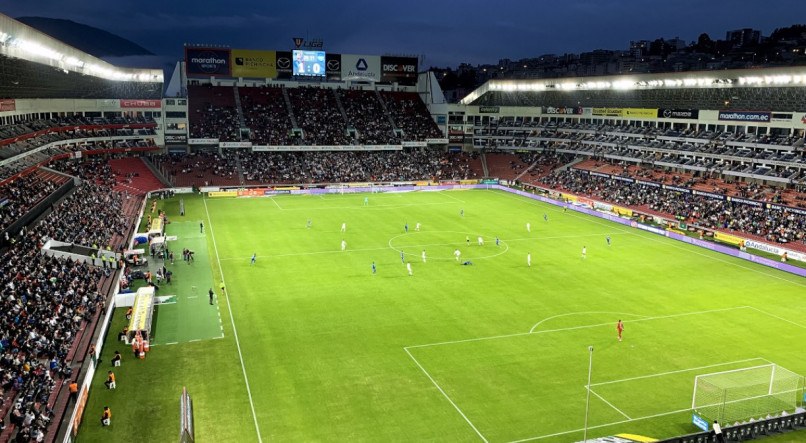 Estádio Rodrigo Paz Delgado é a casa da LDU