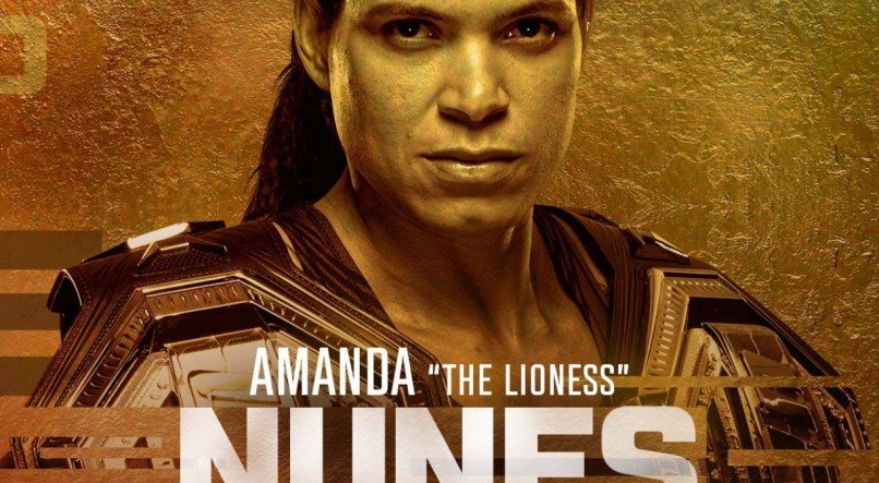 Amanda Nunes defende o cinturão neste sábado (10)