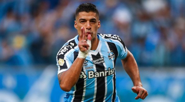 Su&aacute;rez n&atilde;o demorou para encontrar o caminho dos gols pelo Gr&ecirc;mio