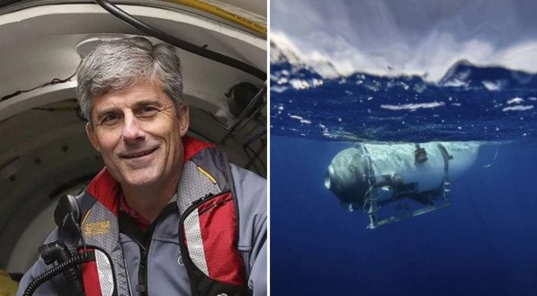 Stockton Rush, CEO do OceanGate, que morreu na implos&atilde;o do submarino Titan.