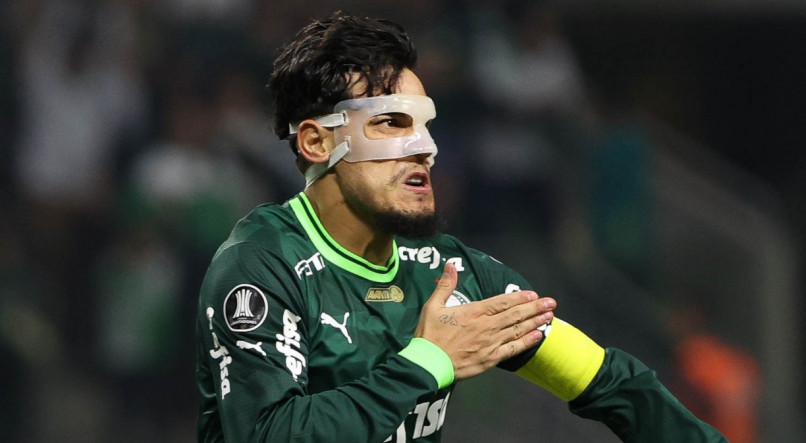 Gustavo G&oacute;mez &eacute; jogador do Palmeiras.