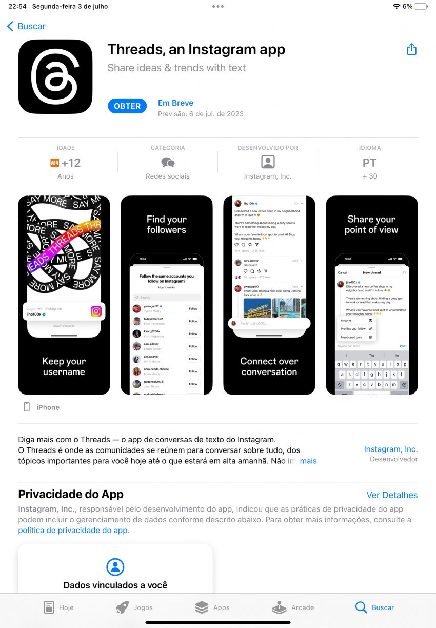 Reprodução / App Store