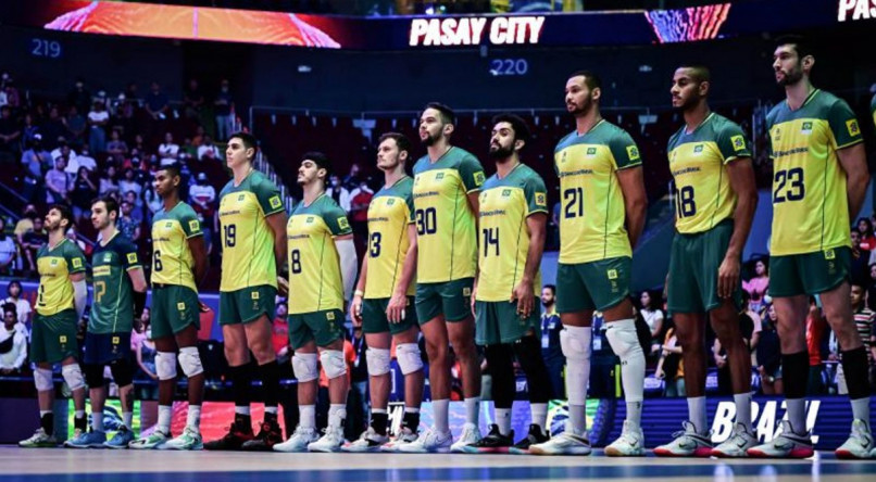 Seleção Brasileira na terceira etapa da Liga das Nações de Vôlei Masculino 2023