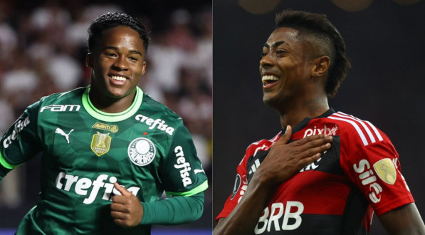 Cesar Greco/Palmeiras e Gilvan de Souza/Flamengo