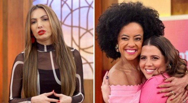 Patrícia Poeta estaria incomodada com o sucesso de Tati Machado e Valéria Almeida