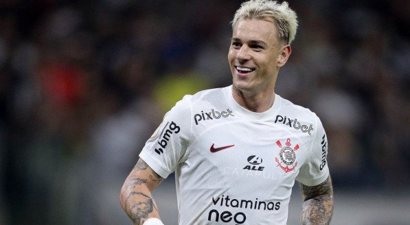 Roger Guedes &eacute; o principal jogador do Corinthians nessa temporada