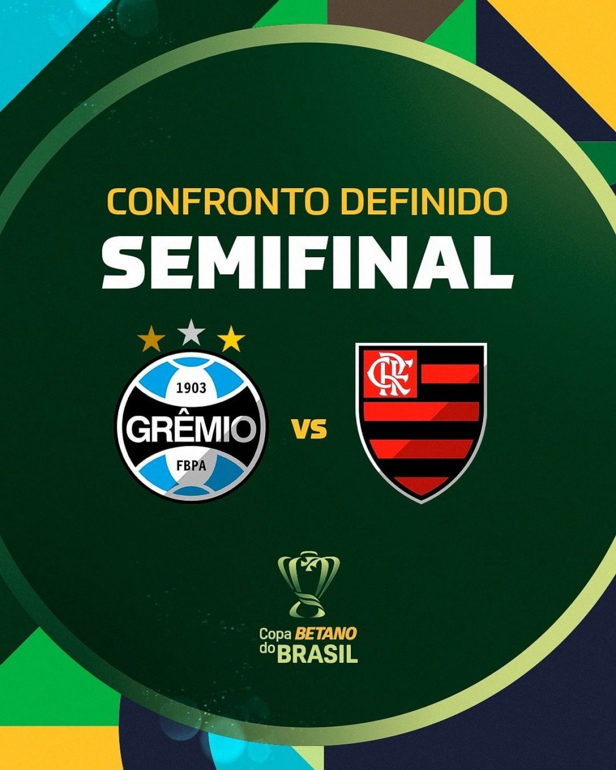 Flamengo e São Paulo farão segundo jogo das semifinais da Copa do