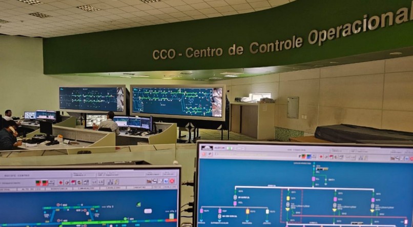 Centro de Controle Operacional (CCO) do Metrô do Recife